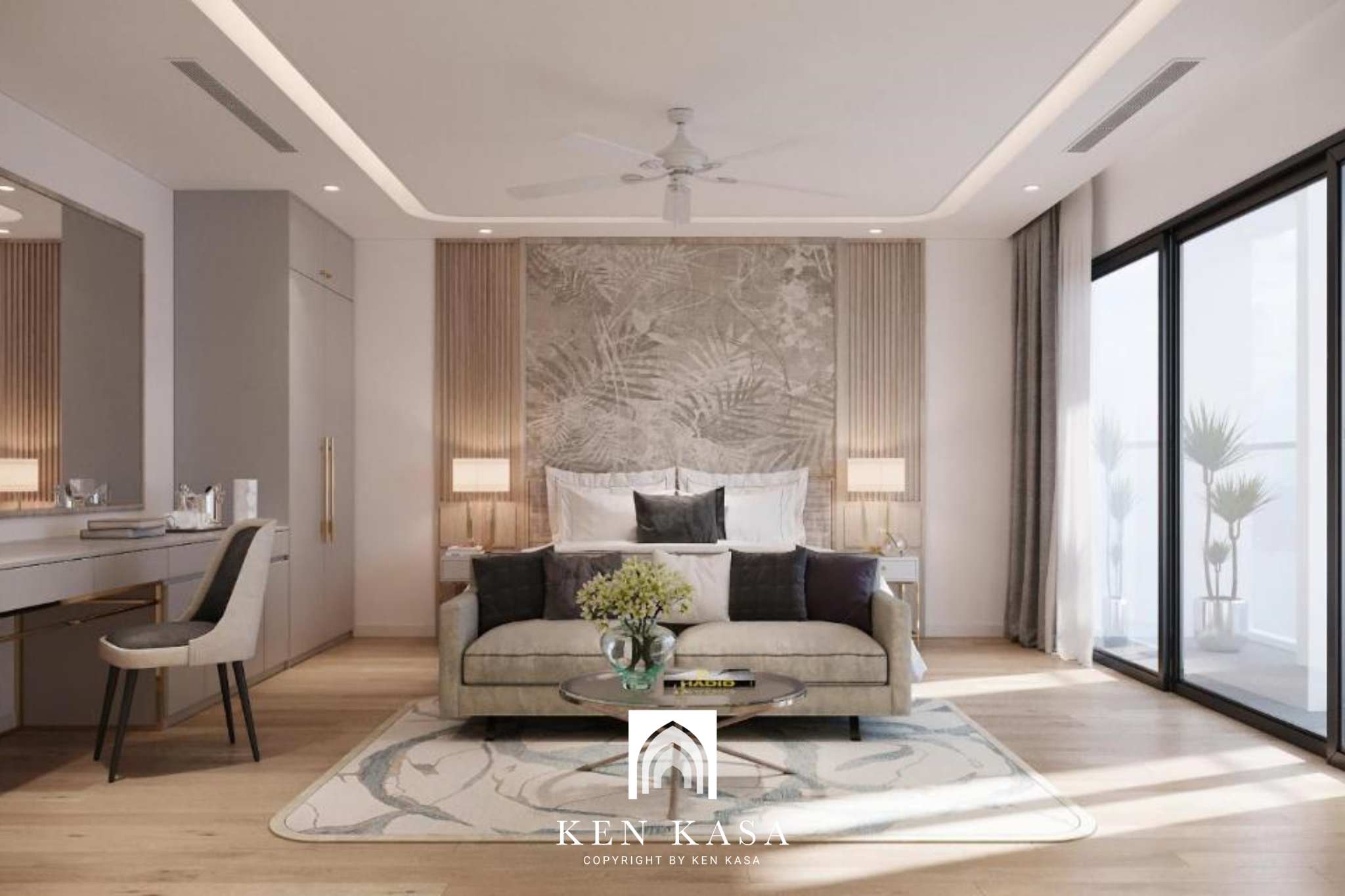 Ph&ograve;ng studio suite trong kh&aacute;ch sạn 